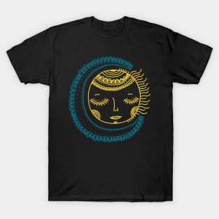 The sun and the moon doodle T-Shirt